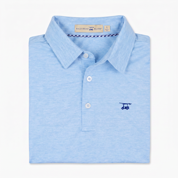 Albatross Polo Heather Bell folded