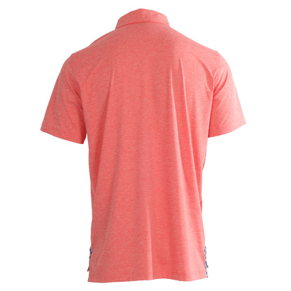 Albatross Polo - Heather Coral