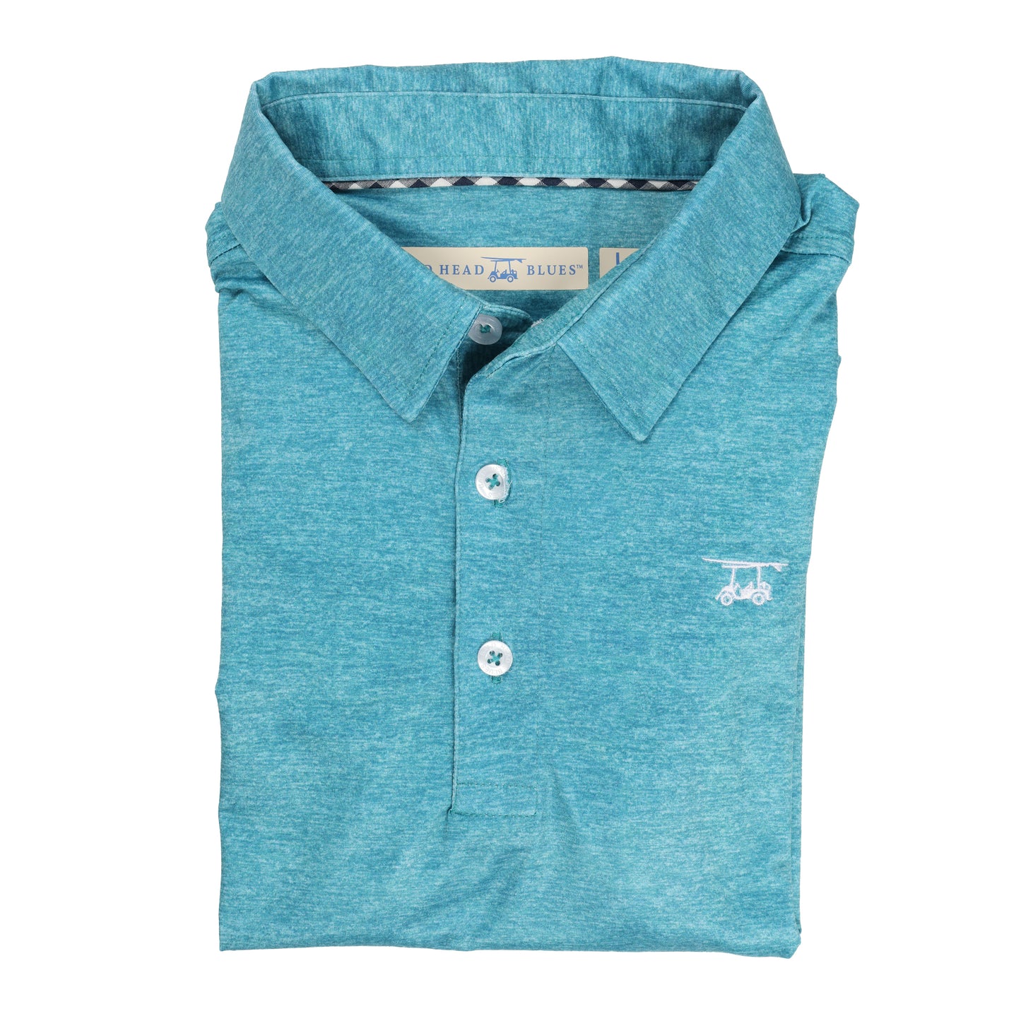 Albatross Polo - Heather Lagoon