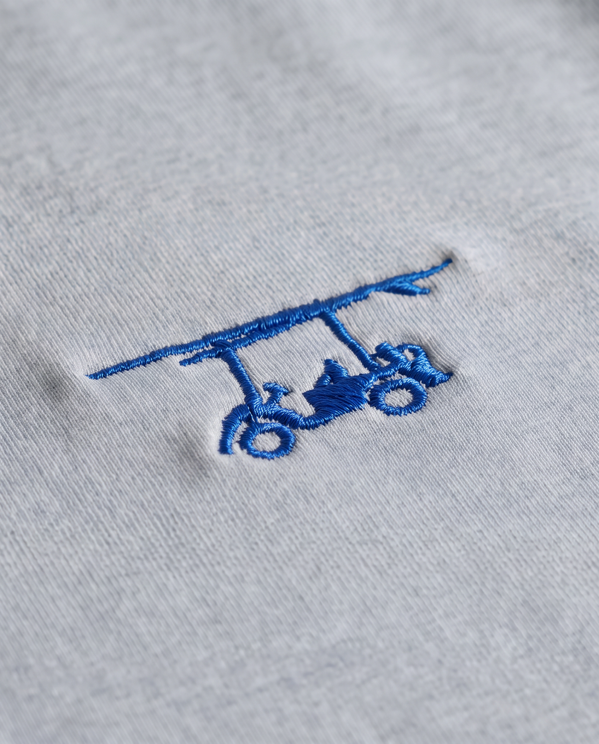 Albatross Polo Heather Monument logo detail
