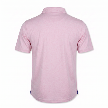 Albatross Polo Heather Pink back