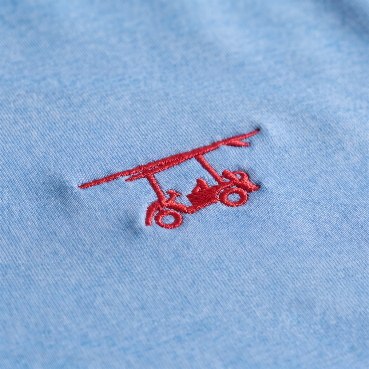 Albatross Polo Heather Regatta logo detail