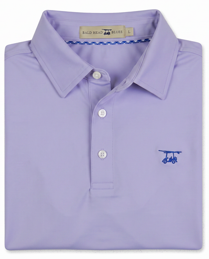 Albatross Polo Lavender folded