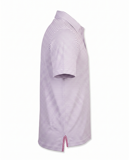 Albatross Polo Medieval White Pinstripe side