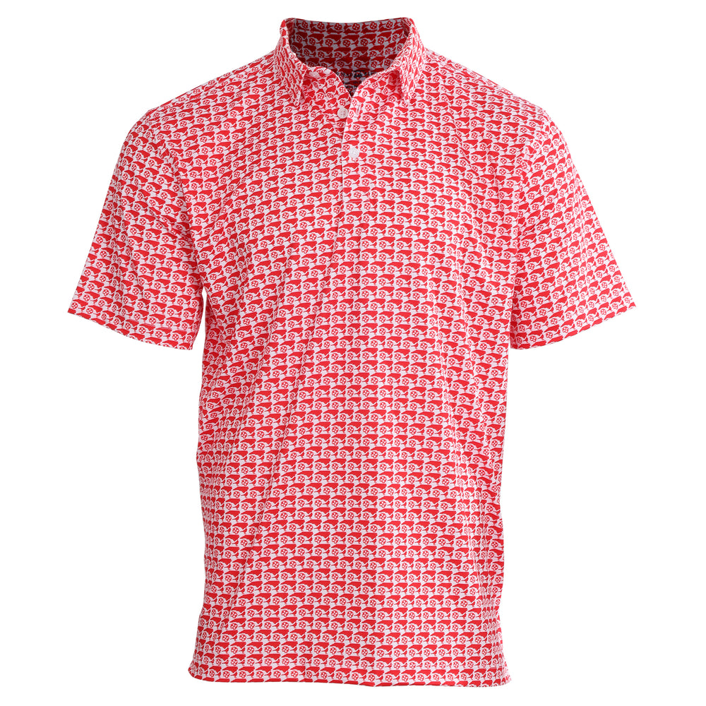 Limited Edition North Carolina (State Icons) All-Over Print - State Red / White