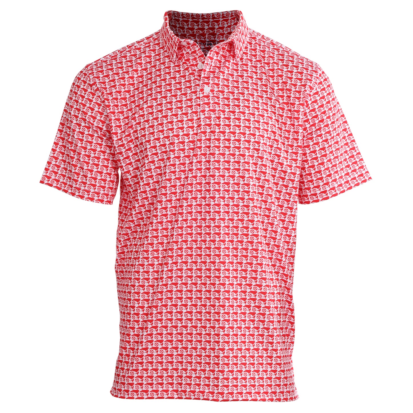 Limited Edition North Carolina (State Icons) All-Over Print - State Red / White