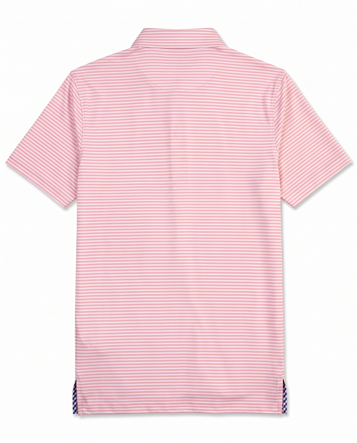 Albatross Polo Feeder Stripe - Peach/White - Back