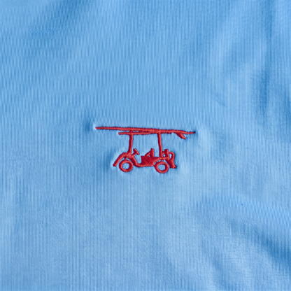 Albatross Polo Regatta chest logo detail