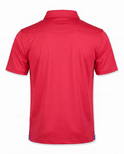 Albatross Polo Hudson Red back