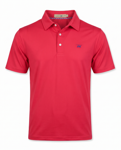 Albatross Polo Hudson Red front