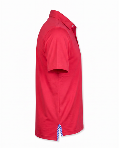 Albatross Polo Hudson Red side