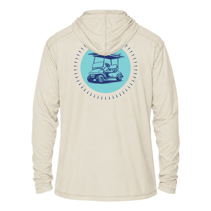 Performance Adult Hoodie Tee - Cart Burst