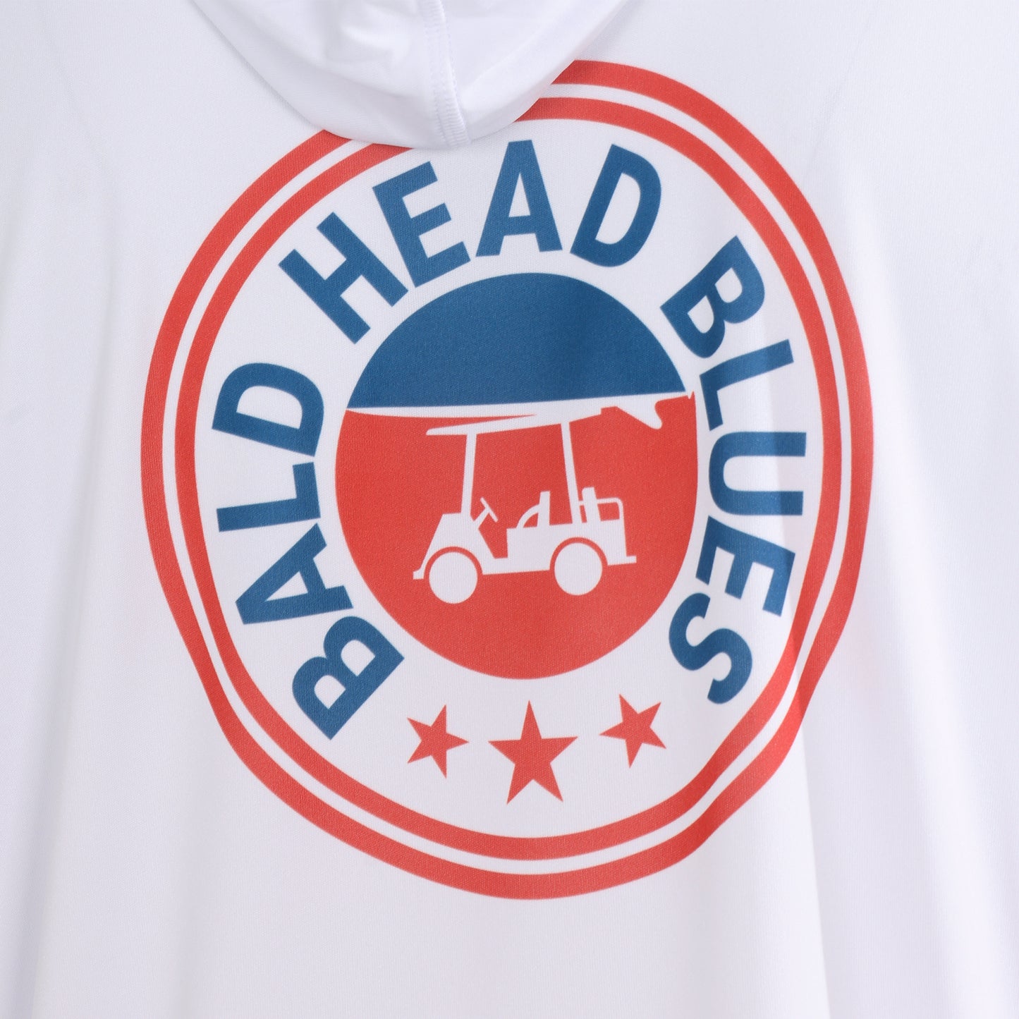 Performance Long Sleeve USA Circle Hoodie - White