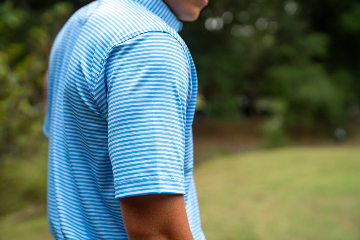Albatross Polo - Heather Bell / Regatta Stripes
