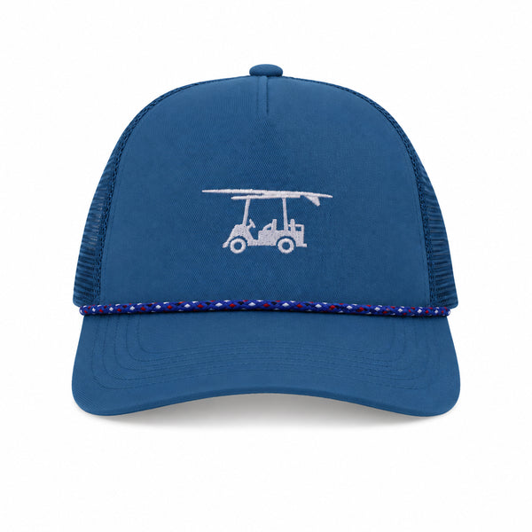 Trucker Hat Cotton Twill - Blue