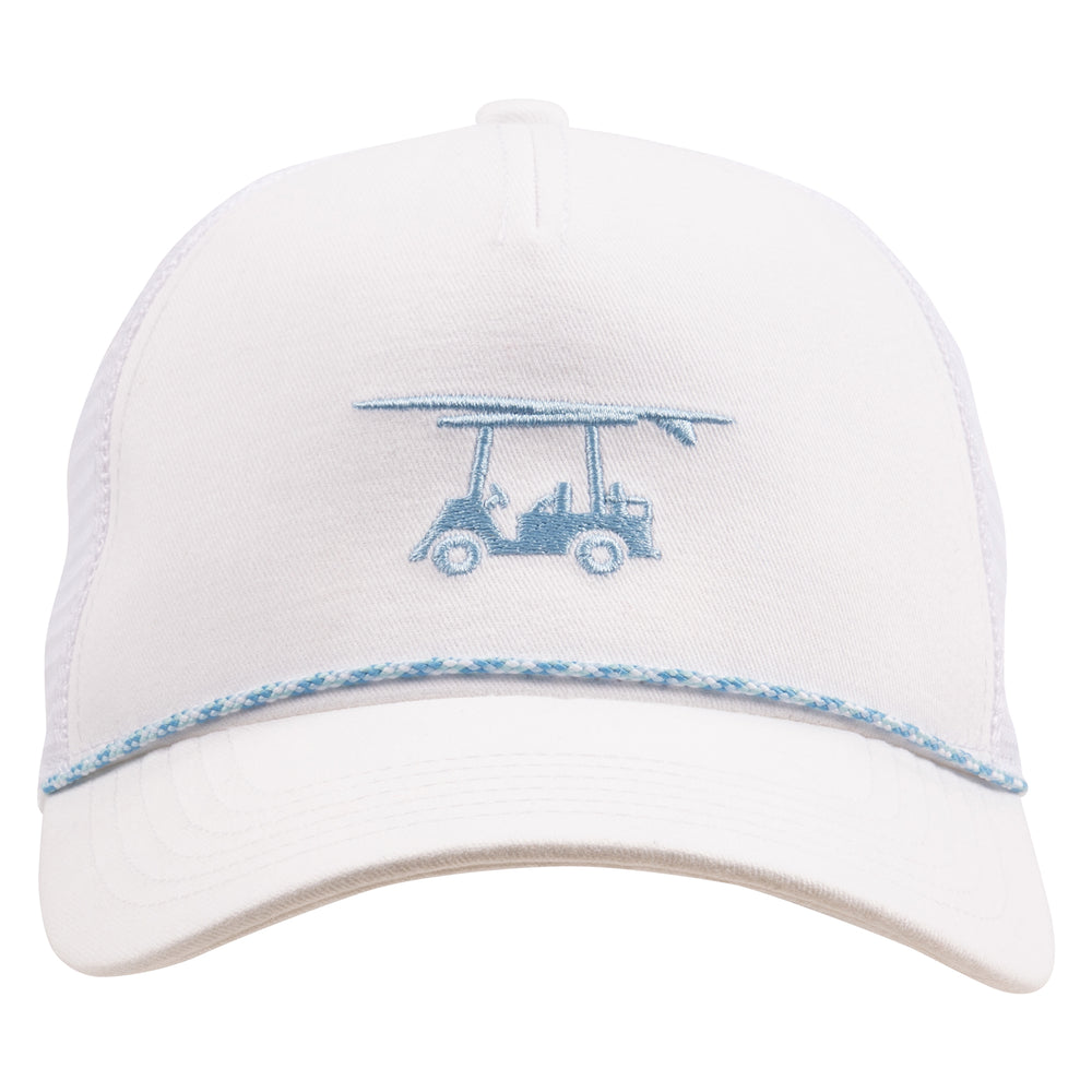 Trucker Hat Cotton Twill - White
