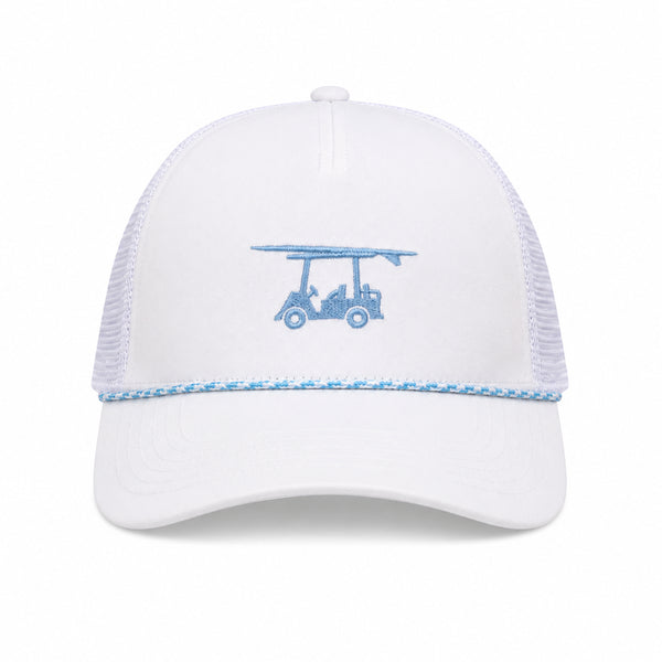 Trucker Hat Cotton Twill - White