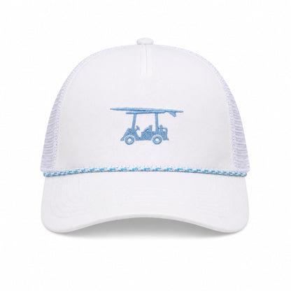 Trucker Hat Cotton Twill - White
