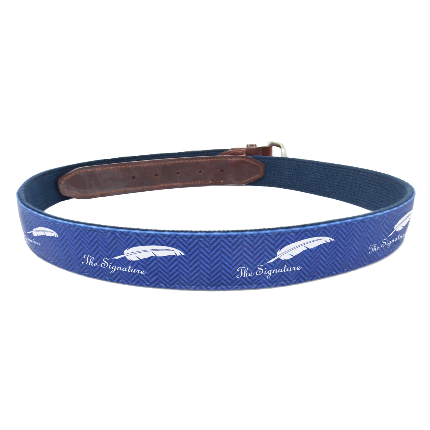 Belt - Signature Logo - Chevron Navy - The Signature Event Exclusive