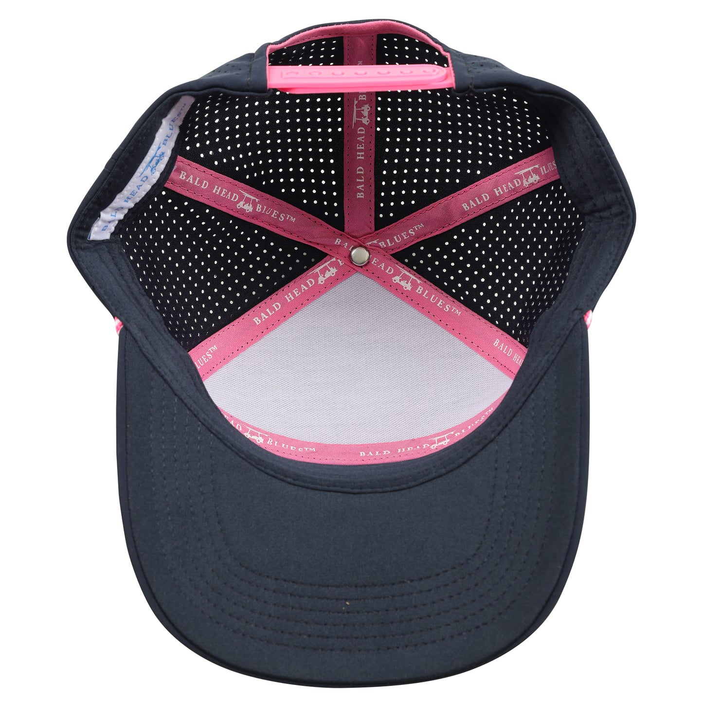 Six Panel Twill Roped Trucker Hat - Outer Space Navy
