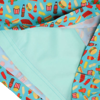 Aruba w/Cookout Print Swim Trunks