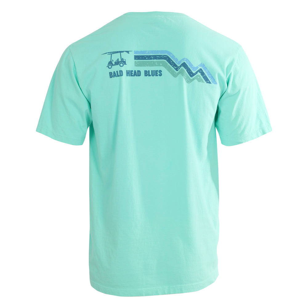 Island Tee - Bald Head Beach - Mint