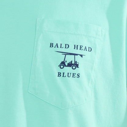 Island Tee - Bald Head Beach - Mint