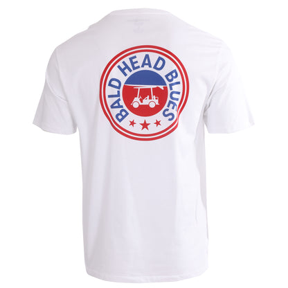 Island Tee - USA Circle - White