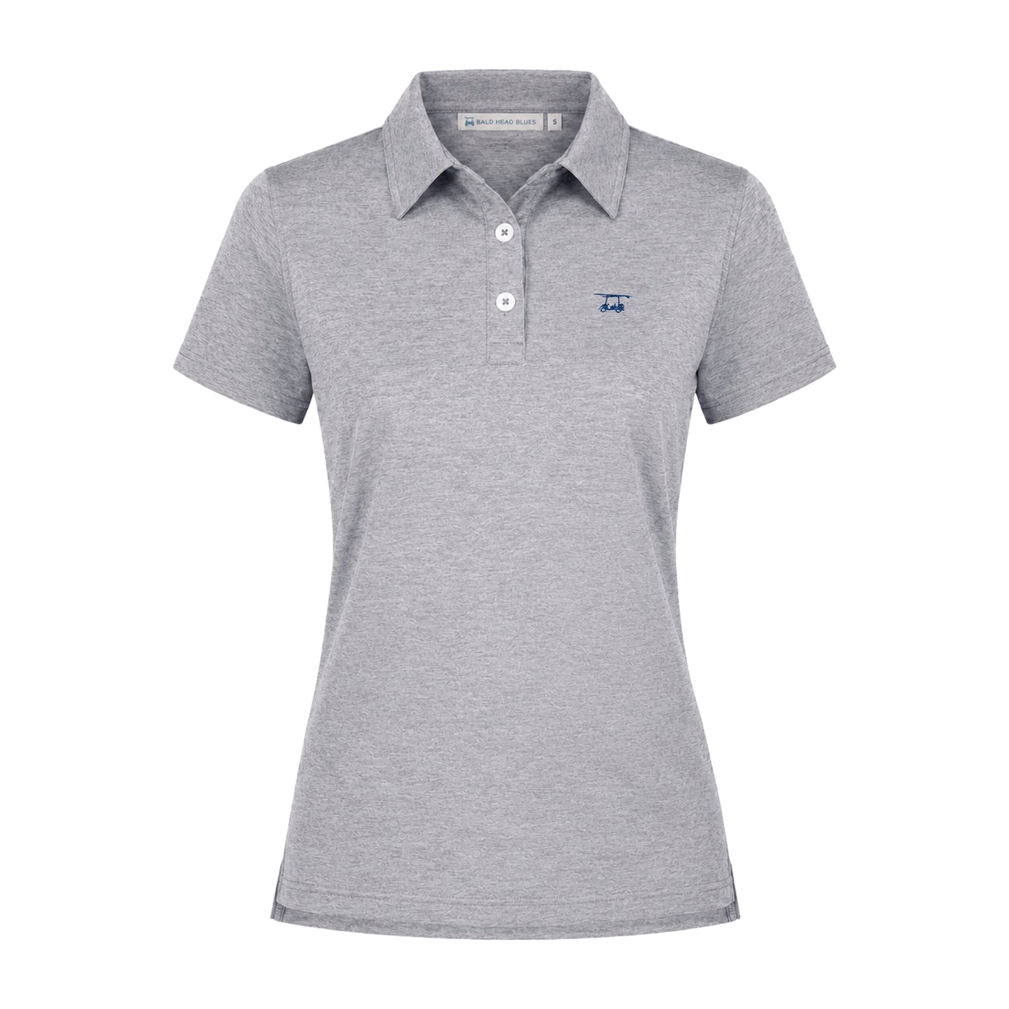 Ladies Albatross Polo - Heather Monument