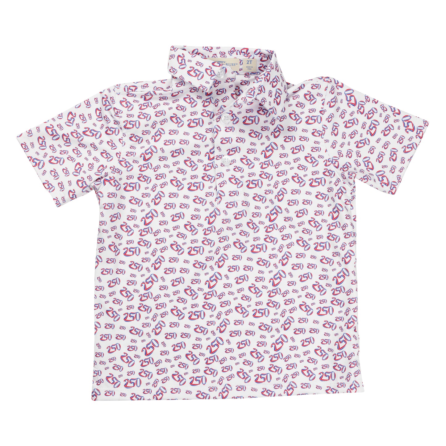 Youth Albatross Polo - 250th Anniversary All-Over Print