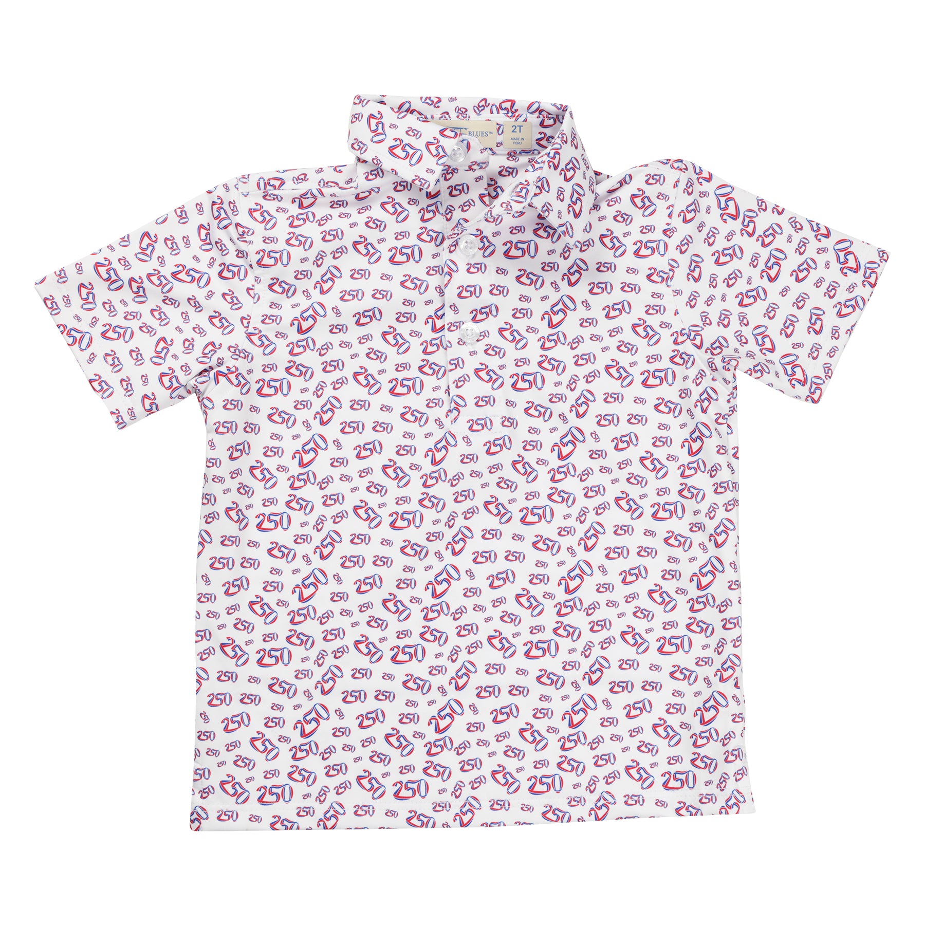 Youth Albatross Polo - 250th Anniversary All-Over Print
