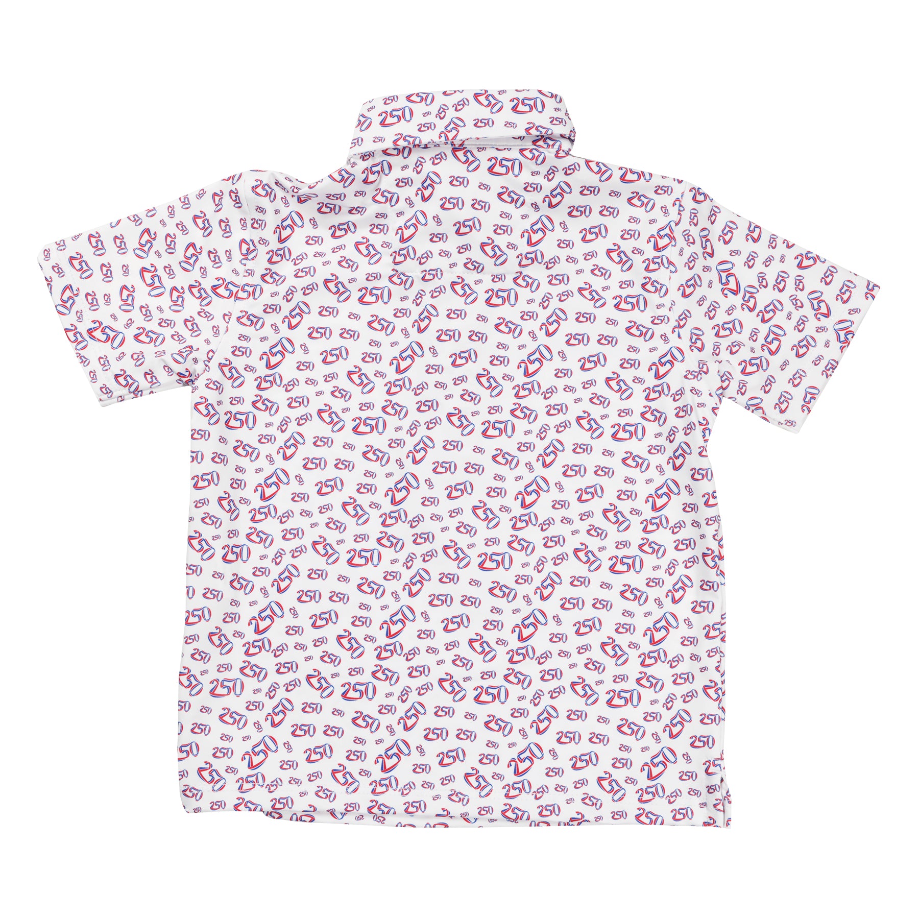 Youth Albatross Polo - 250th Anniversary All-Over Print – Bald