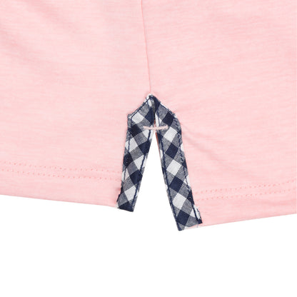 Albatross Youth Polo - Heather Pink