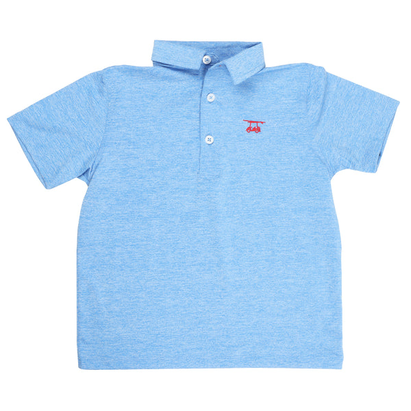 Albatross Youth Polo - Heather Regatta