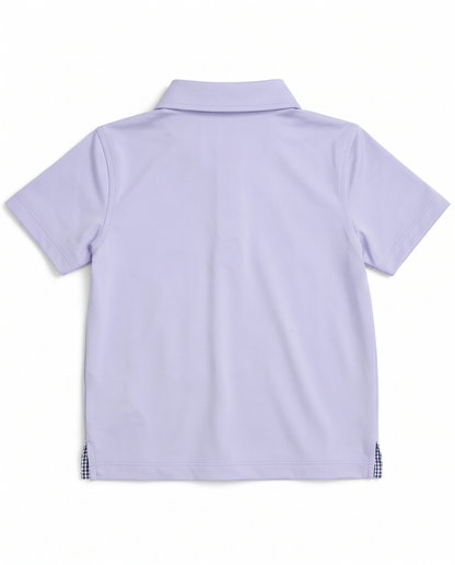 Albatross Youth Polo Lavender back