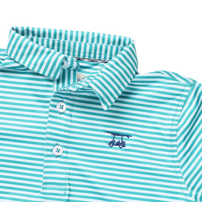 Youth Albatross Polo - Lagoon / Seaglass