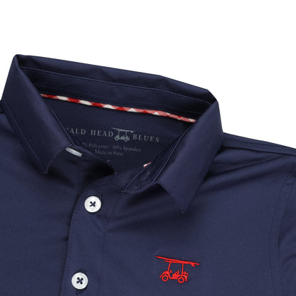 Albatross Youth Polo - Solid Medieval
