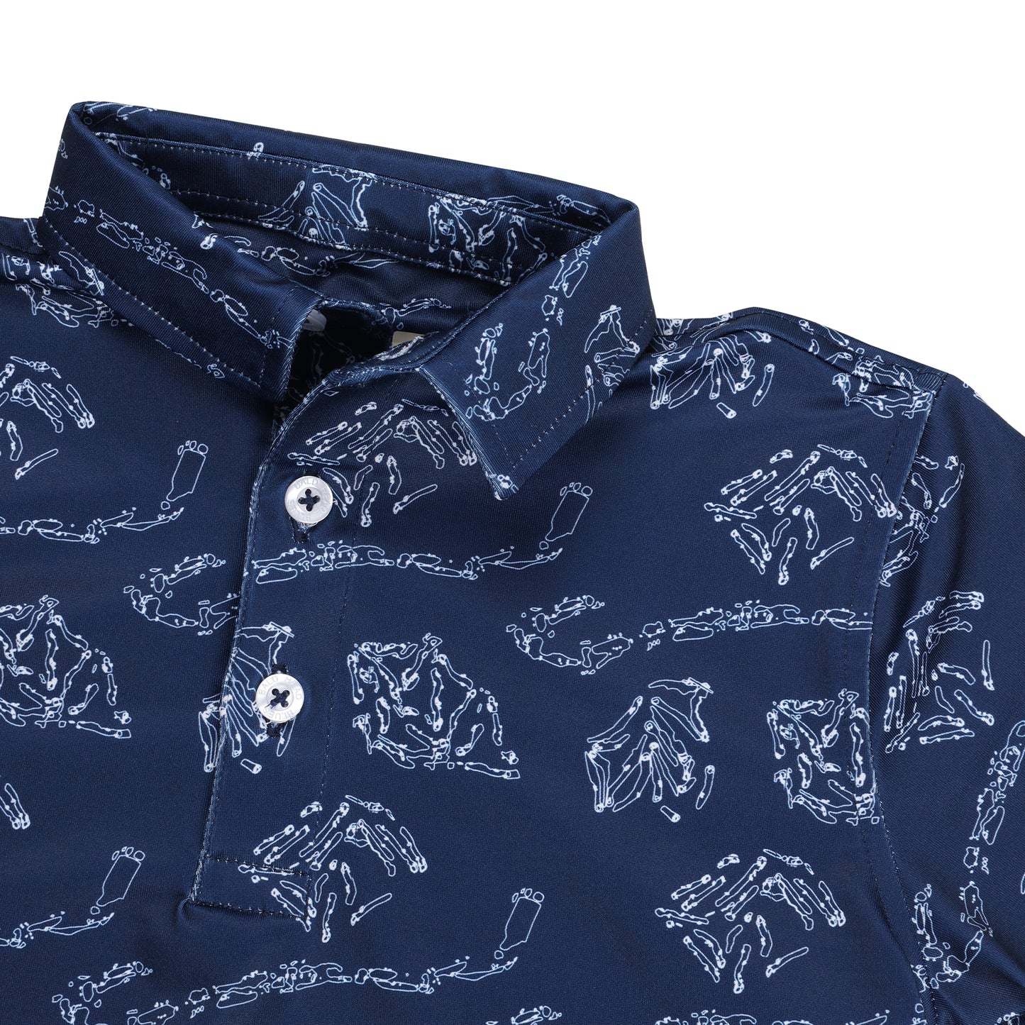 Youth Albatross Polo - Majors All-Over Print on Medieval