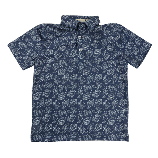 Youth Albatross Polo - Majors All-Over Print on Medieval