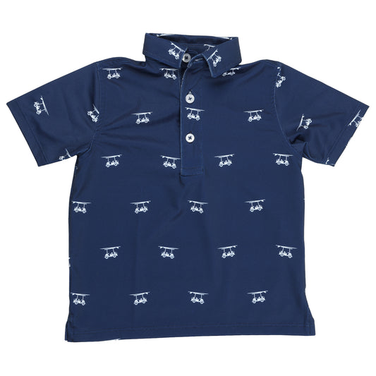 Albatross Youth Polo - Medieval w/ Golf Carts