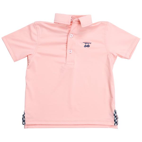 Albatross Youth Polo - Peach