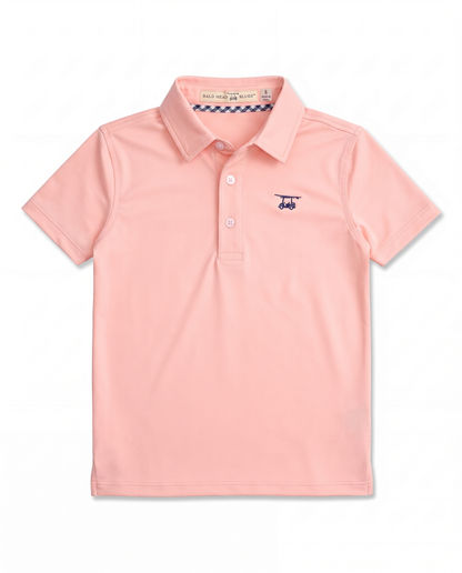 Albatross Youth Polo Peach front