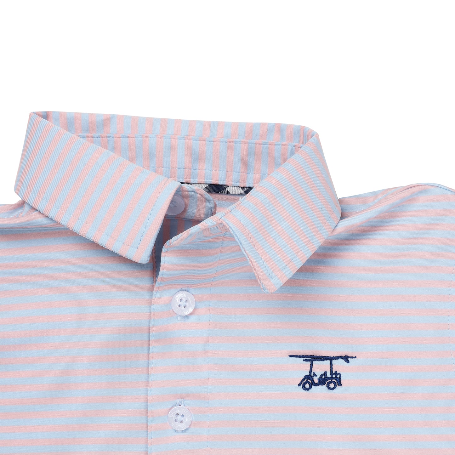 Albatross Youth Polo - Pink / Seaglass