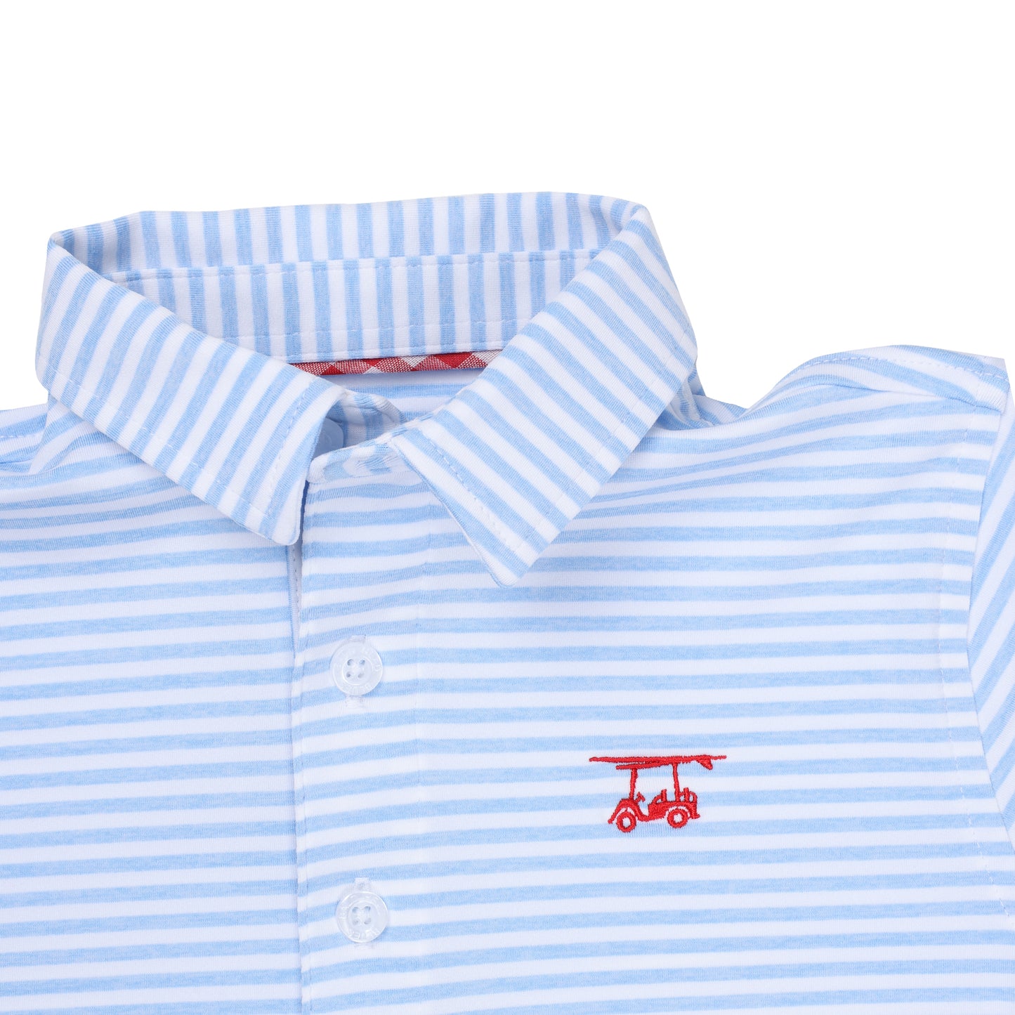 Albatross Youth Polo - White / Heather Bell