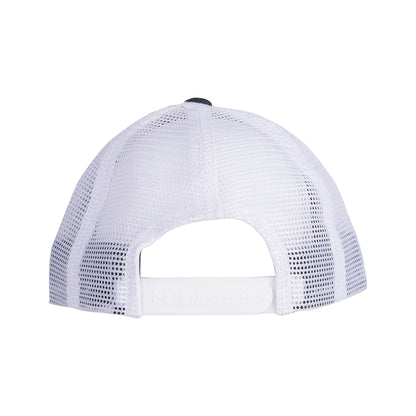 Youth Trucker Hat w/ Circle Logo - Navy
