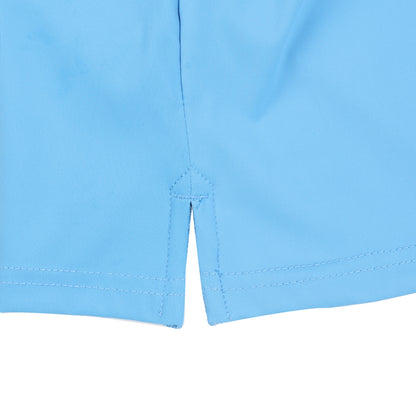 Youth First Class Polo - Azure Blue
