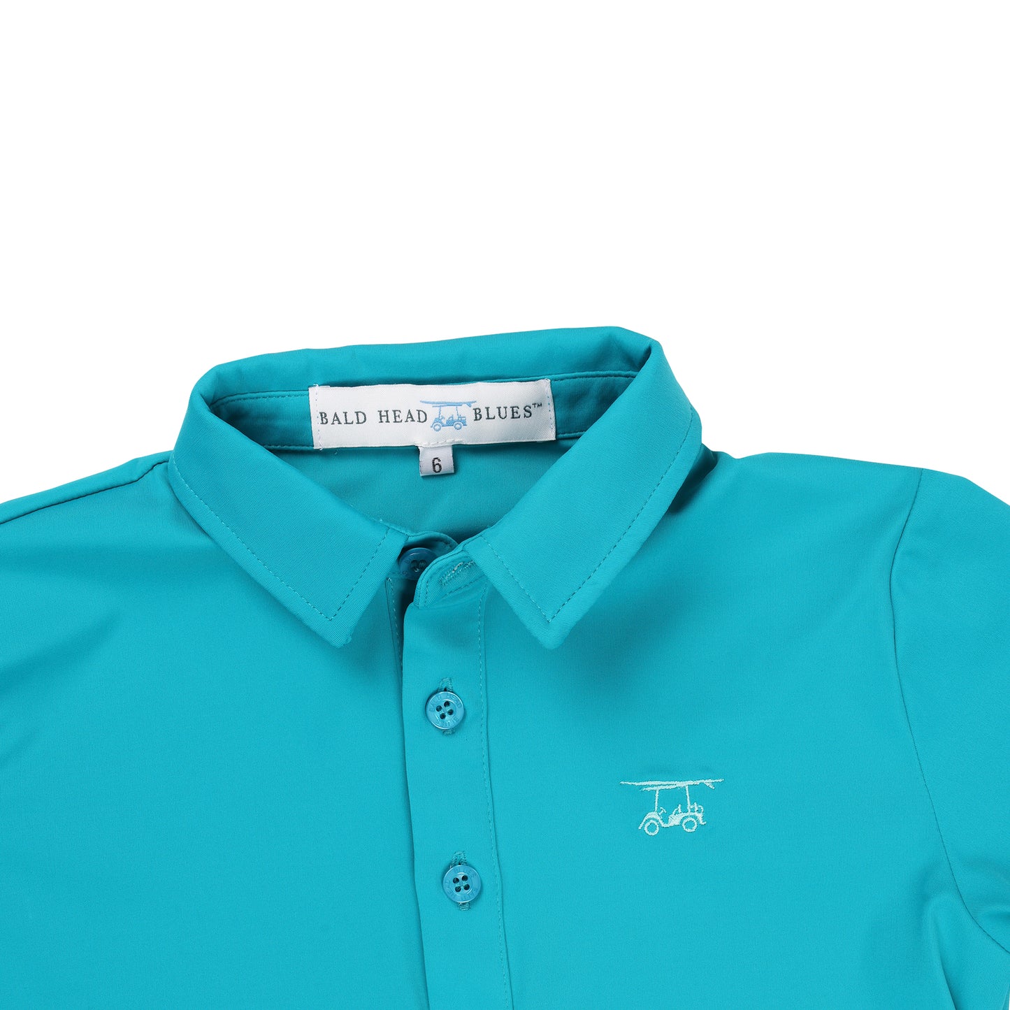Youth First Class Polo - Lagoon