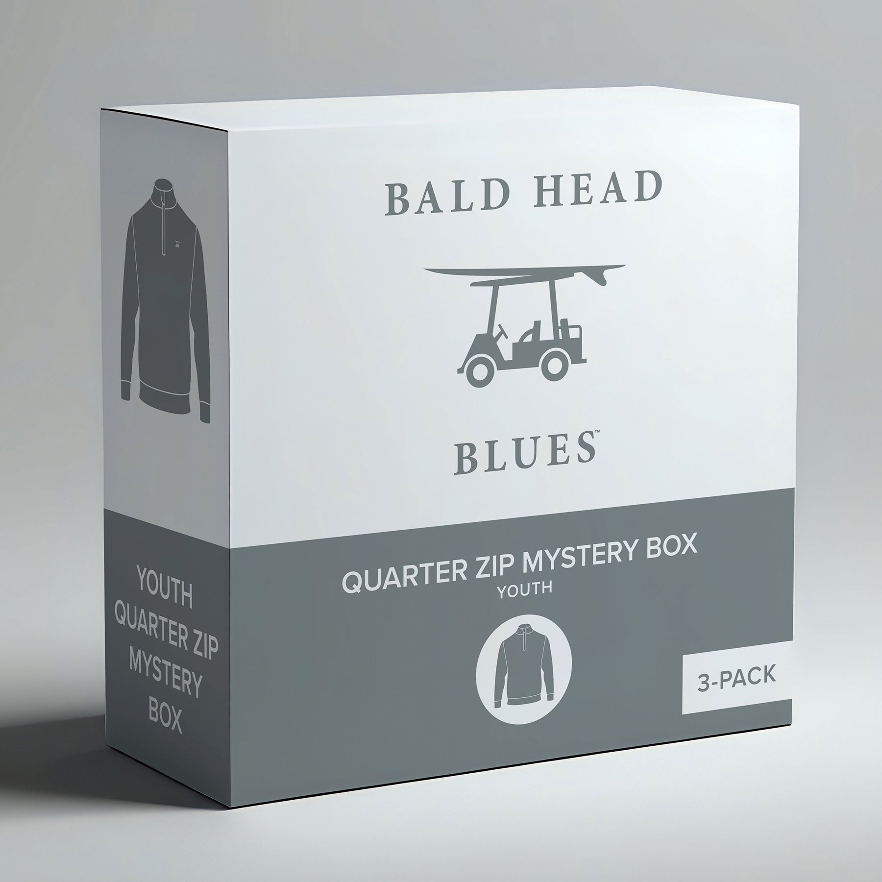 Youth Quarter-Zip Mystery Box - 3 Pack