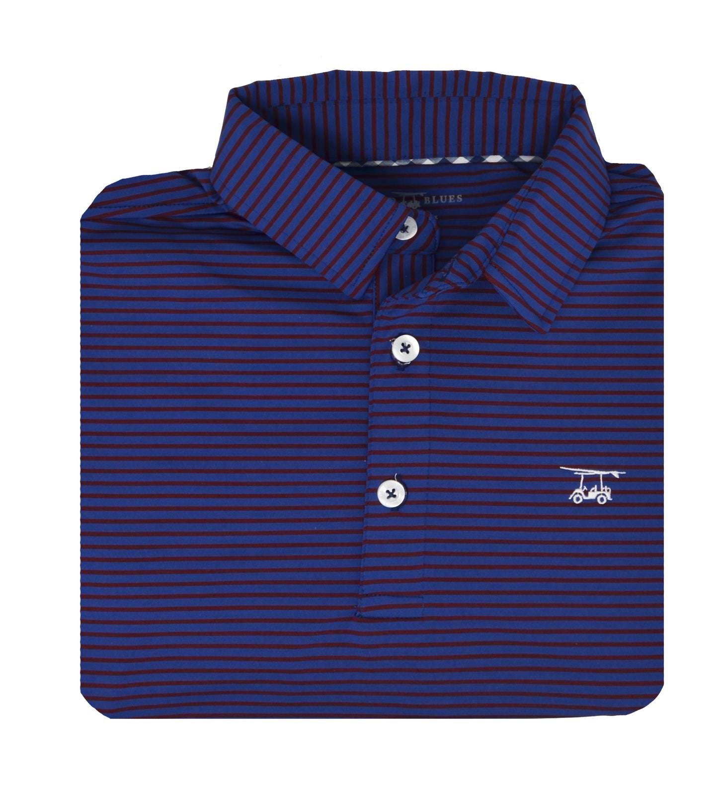 Limited Edition Polo - Navy / Maroon Stripes