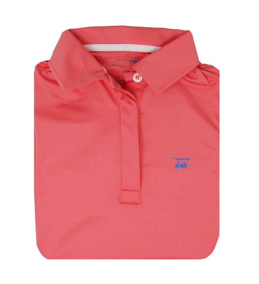 Ladies Albatross Polo - Solid Coral